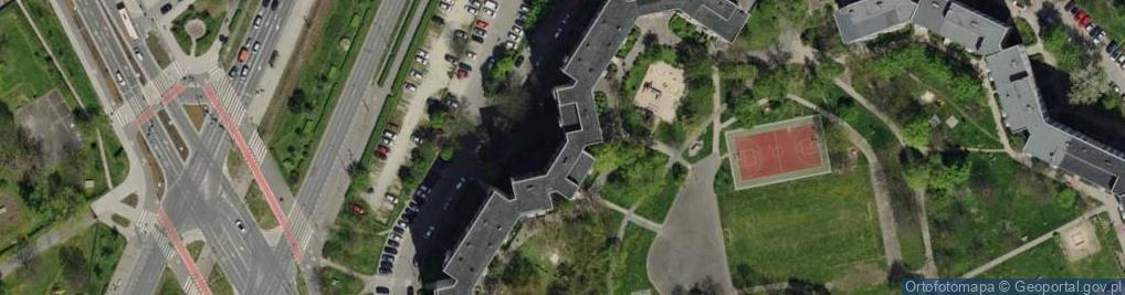 Zdjęcie satelitarne Centrum Języka Norweskiego Viking