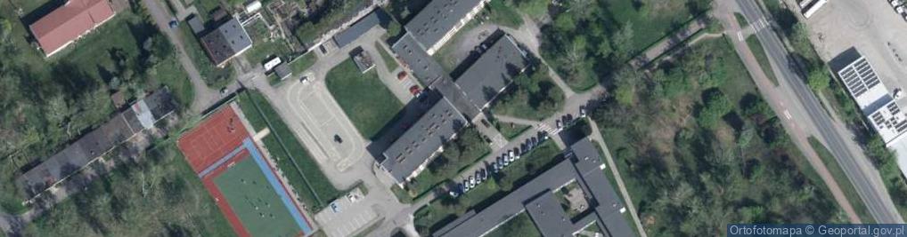 Zdjęcie satelitarne Centrum Kształcenia Praktycznego i Ustawicznego