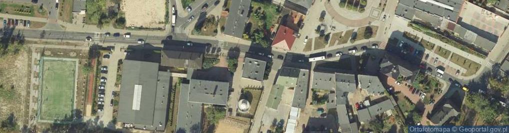 Zdjęcie satelitarne Centrum Kształcenia Ustawicznego w Żninie