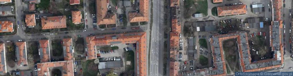Zdjęcie satelitarne Centrum Kultury Brazylijskiej Porto de Minas Polska