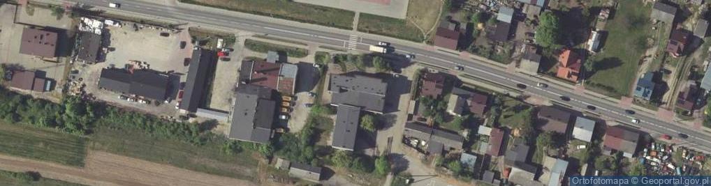 Zdjęcie satelitarne Centrum Kultury w Annopolu