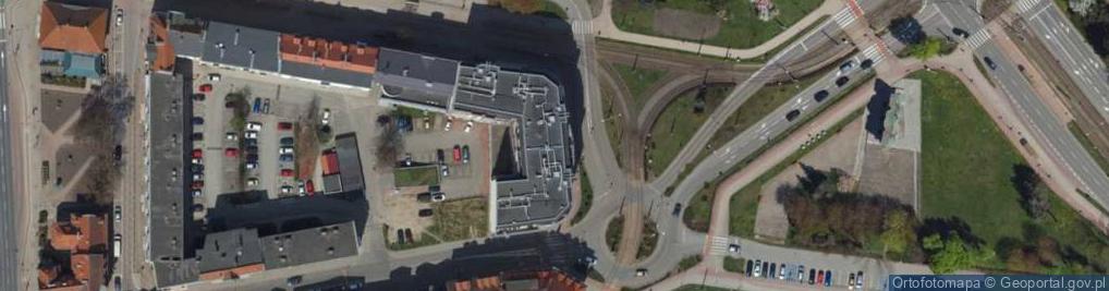 Zdjęcie satelitarne Centrum Lekarzy Okulistów Jacek Trzyna i Partnerzy