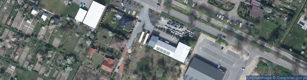 Zdjęcie satelitarne Centrum Likwidacji Szkód Dodrmex Kamil Sierok