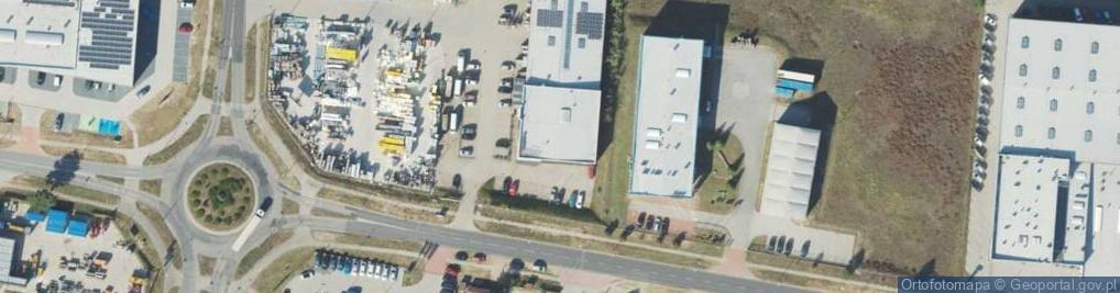 Zdjęcie satelitarne Centrum Materiałów Budowlanych