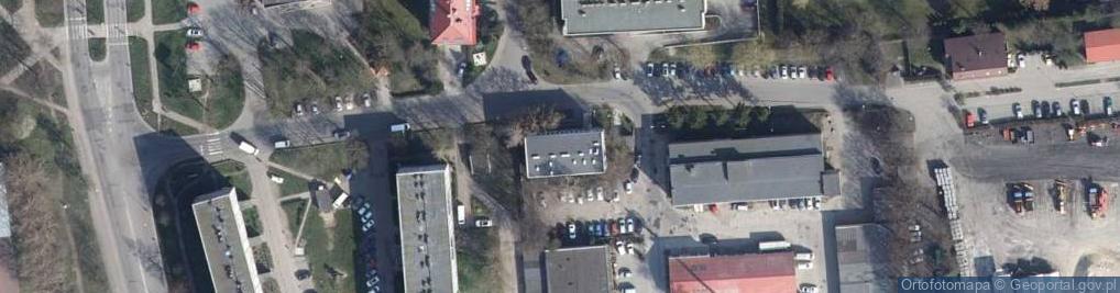 Zdjęcie satelitarne Centrum Materiałów Drogowych Bruk-Pol Dariusz Szymeta
