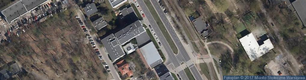Zdjęcie satelitarne Centrum Medyczne Kształcenia Podyplomowe