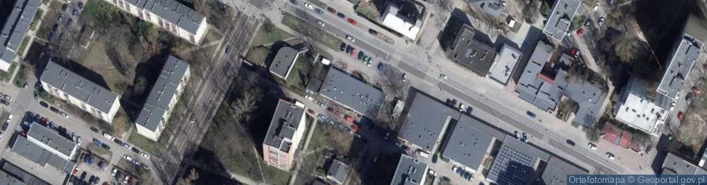 Zdjęcie satelitarne Centrum Medyczne Med Plus M Gozdek M Maroszyńska