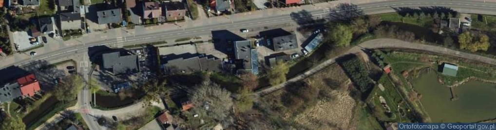 Zdjęcie satelitarne Centrum Motoryzacyjne