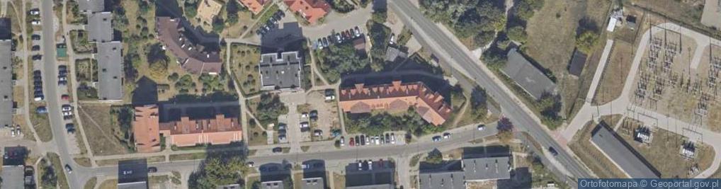 Zdjęcie satelitarne Centrum Nauczania Języków Obcych College