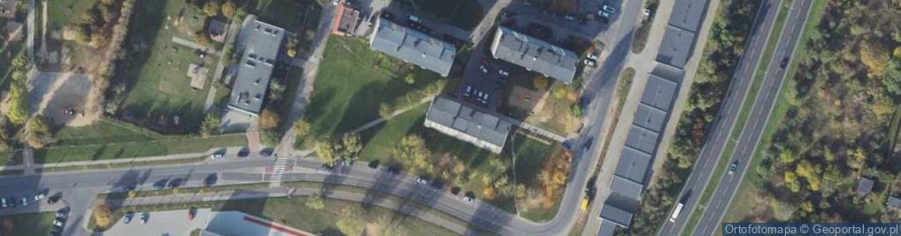 Zdjęcie satelitarne Centrum Nauki Języków Obcych Poliglota