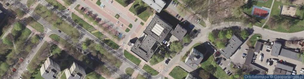 Zdjęcie satelitarne Centrum Nieruchomości i Kredytów
