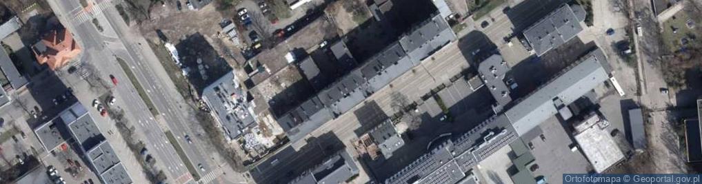 Zdjęcie satelitarne Centrum Nowych Technologii Rubikon