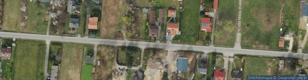 Zdjęcie satelitarne Centrum Obróbki Skrawaniem Marek Ciechański