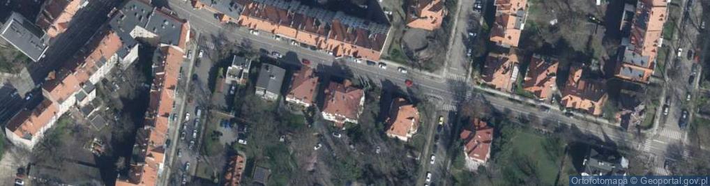 Zdjęcie satelitarne Centrum Odszkodowań DRB