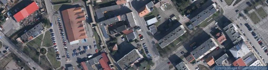 Zdjęcie satelitarne Centrum Ogrodnicze Sąsiad i Szkółka Drzewek Owocowych, Krzewów Ozdonvych, Bylin i Ziół Tomasz Tarkowski