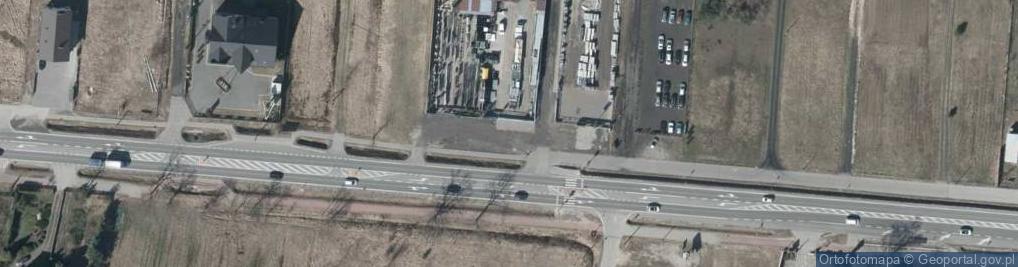 Zdjęcie satelitarne Centrum Ogrodzeń Konstruktor