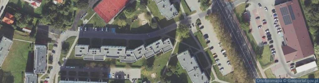 Zdjęcie satelitarne Centrum Oświatowe Ekspert