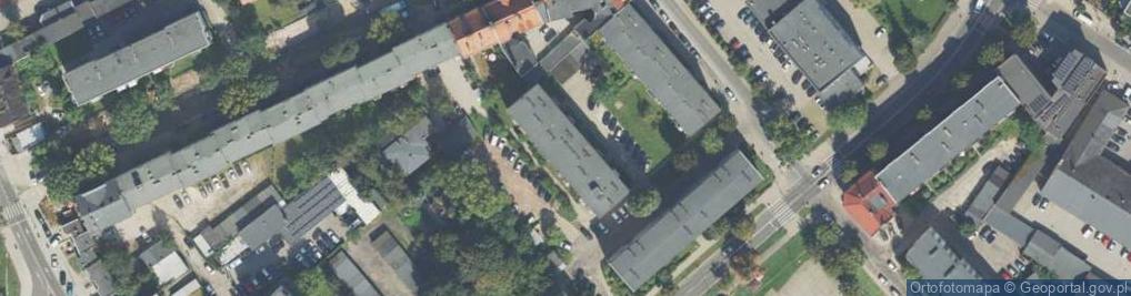 Zdjęcie satelitarne Centrum P w Wojciech Świątek Daniel Grygorcewicz