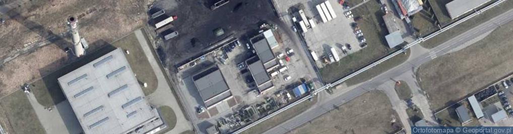 Zdjęcie satelitarne Centrum Prania Dywanów Aneta Telążka