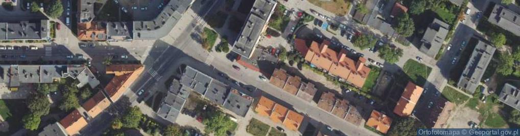 Zdjęcie satelitarne Centrum Profilaktyki i Diagnostyki Piersi K.Solnicka, M.Borkowski