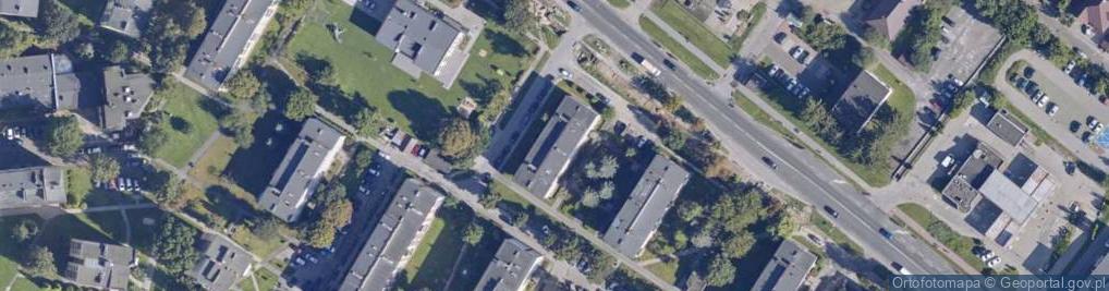 Zdjęcie satelitarne Centrum Pyszniak Joanna Nowak Janusz