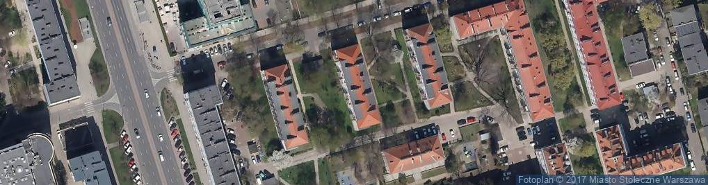 Zdjęcie satelitarne Centrum Ratownictwa Zabytków