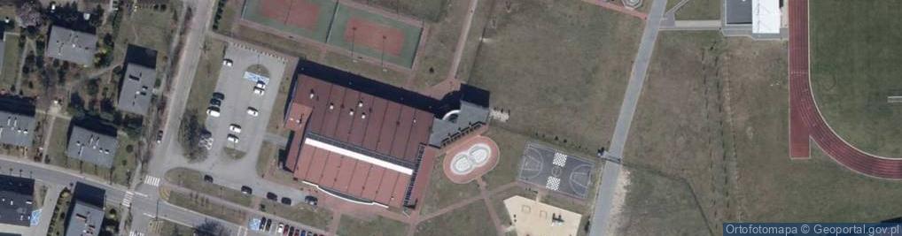 Zdjęcie satelitarne Centrum Sportu i Rekreacji
