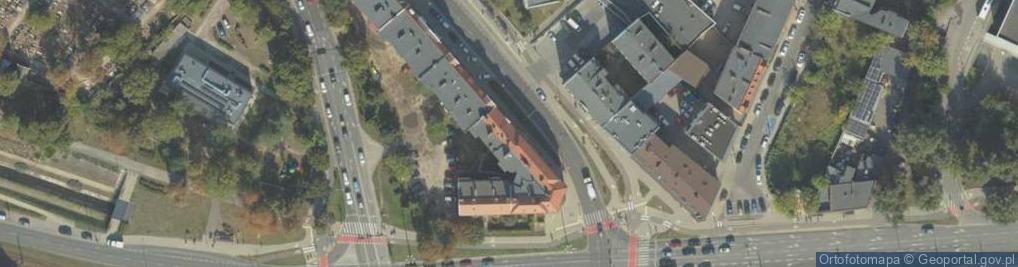 Zdjęcie satelitarne Centrum Świadectw Energetycznych Ekodom