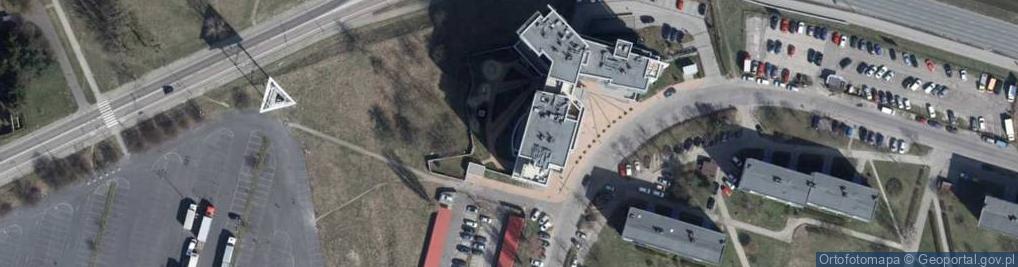 Zdjęcie satelitarne Centrum Systemów Softdesk Maciej Rydlewicz
