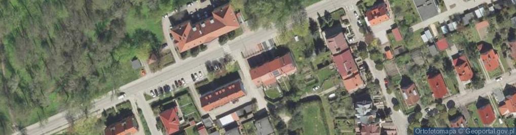 Zdjęcie satelitarne Centrum Szkoleń Ratowniczych Dan Med