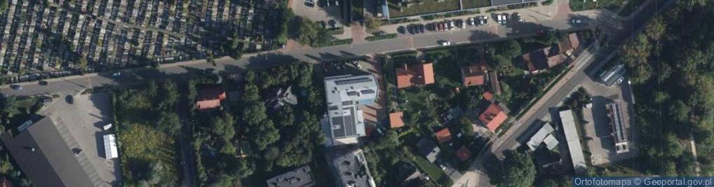 Zdjęcie satelitarne Centrum Szkolenia Kierowców Alfa