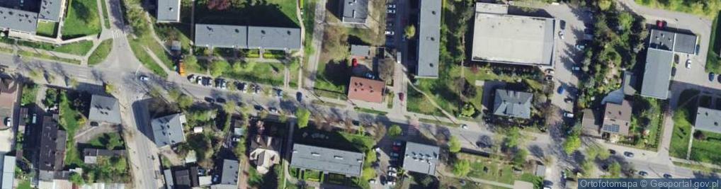 Zdjęcie satelitarne Centrum Szkolenia Kierowców