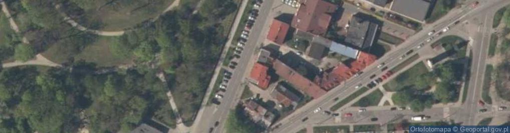 Zdjęcie satelitarne Centrum Techniki Biurowej