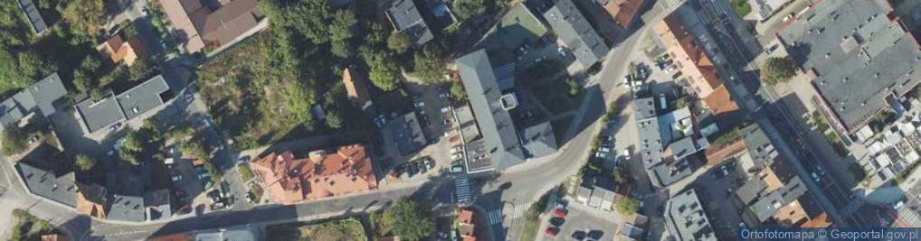 Zdjęcie satelitarne Centrum Techniki Biurowej