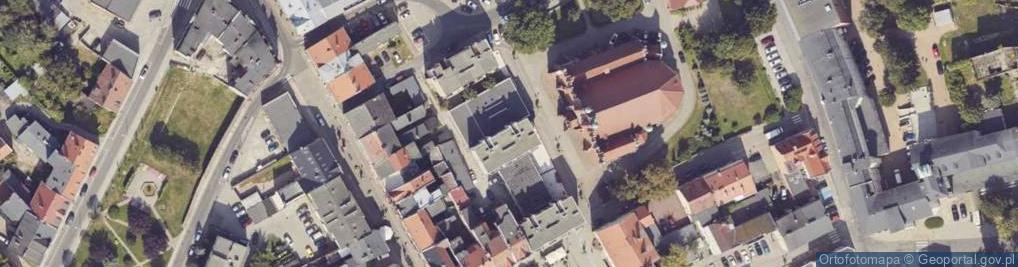 Zdjęcie satelitarne Centrum Ubezpieczeń Radosław Zboralski Monika Karczyńska Klaczek