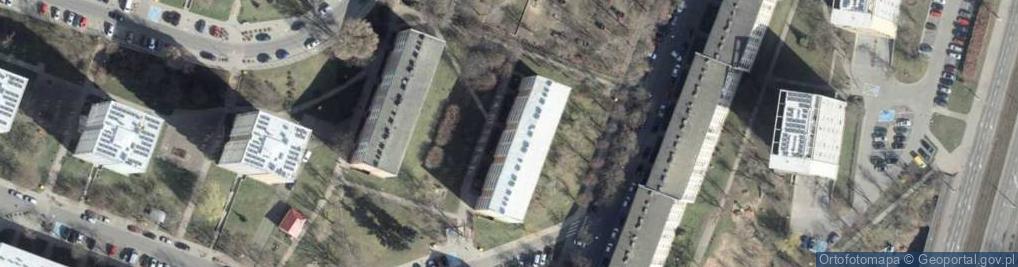 Zdjęcie satelitarne Centrum Ubezpieczeń Rafał Rogowski