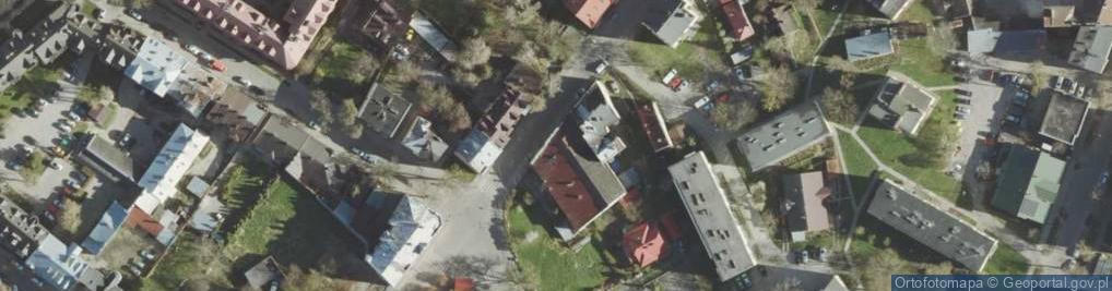 Zdjęcie satelitarne Centrum Ubezpieczeniowe