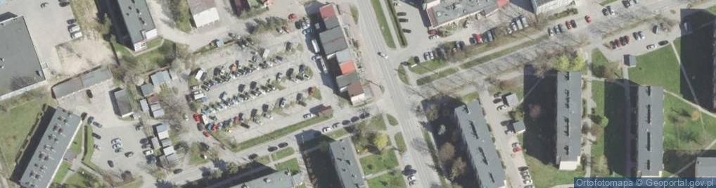 Zdjęcie satelitarne Centrum Ubezpieczeniowo Finansowe Dukat A Widawski L Banaczek [ w Likwidacji
