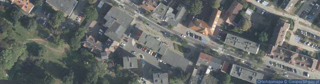 Zdjęcie satelitarne Centrum Ubezpieczeń