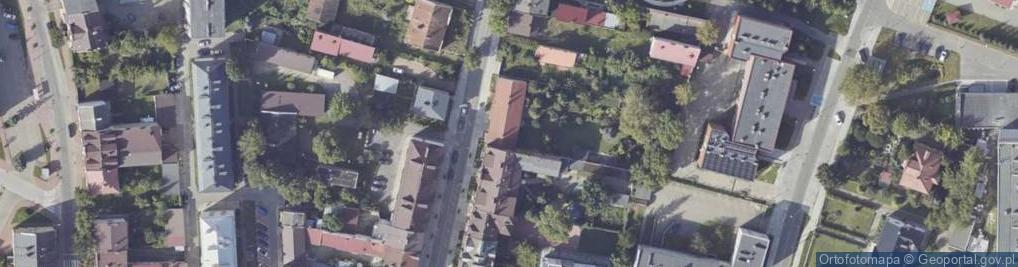 Zdjęcie satelitarne Centrum Ubezpieczeń