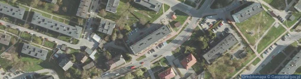 Zdjęcie satelitarne Centrum Ubezpieczeń