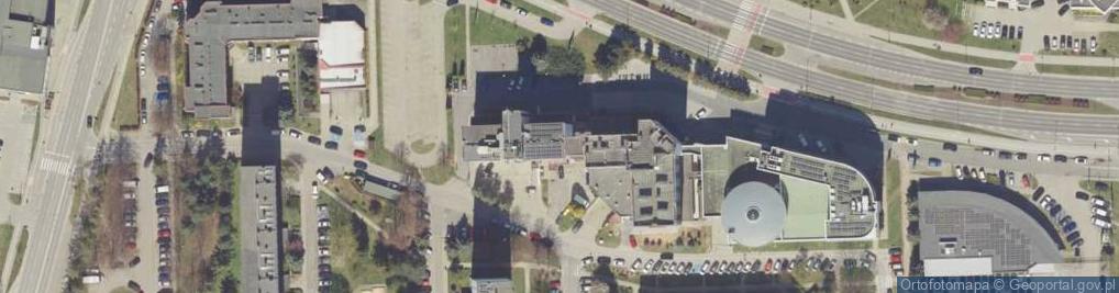 Zdjęcie satelitarne Centrum Urody Awangarda