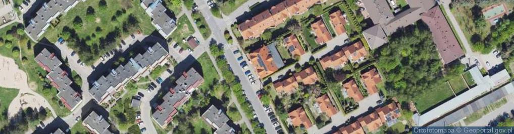 Zdjęcie satelitarne Centrum Urody Krystyna Kasprzak