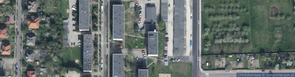 Zdjęcie satelitarne Centrum Usług BHP i Ppoż Paweł Klejewski