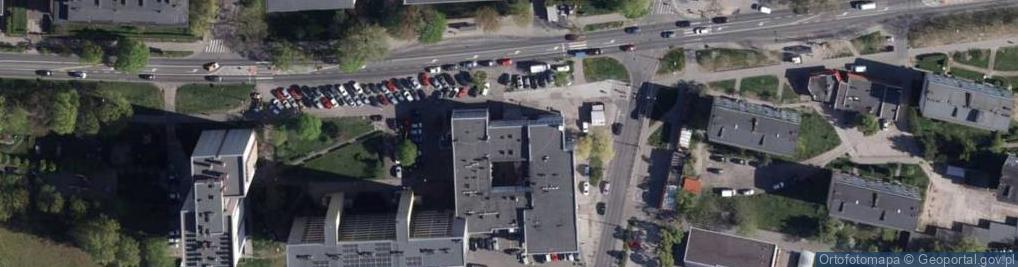 Zdjęcie satelitarne Centrum Usług Telekomunikacyjnych