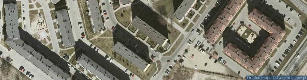 Zdjęcie satelitarne Centrum Wellness Gineka