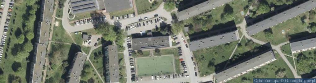 Zdjęcie satelitarne Centrum Wolontariatu