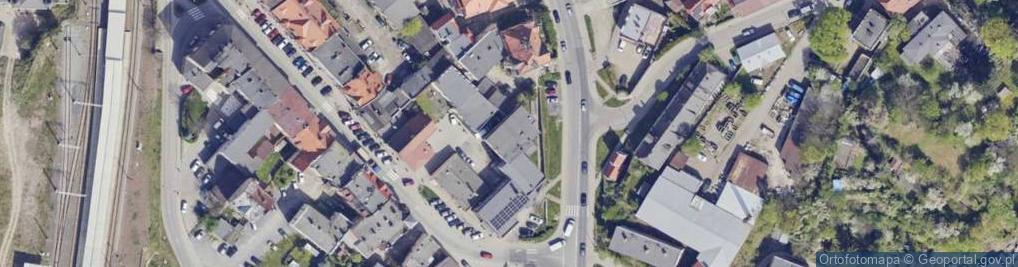 Zdjęcie satelitarne Centrum Wsparcia Logistycznego Transportu Navicom