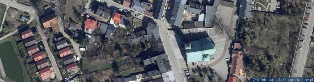 Zdjęcie satelitarne Centrum Wyprzedaży
