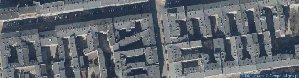 Zdjęcie satelitarne Centrum